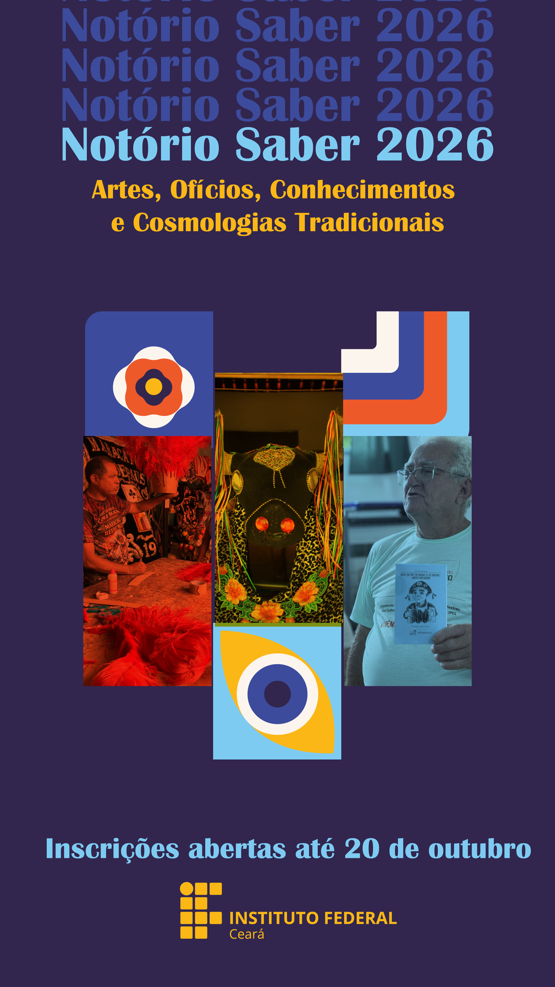 Banner home - Edital Notório Saber 2026