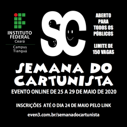 #11000 IFCE Tianguá promoverá Semana do Cartunista
