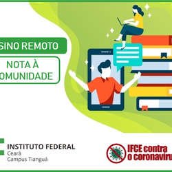 #11028 IFCE Tianguá retomará calendário com aulas remotas