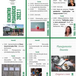 #11056 IFCE Tianguá promoverá Encontro Pedagógico