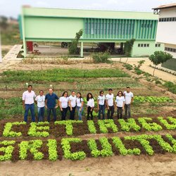 #11065 Estudantes de Tianguá homenageiam o campus com mosaico