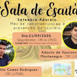 #11102 Psicólogo do campus Tianguá promoverá Sala de Escuta