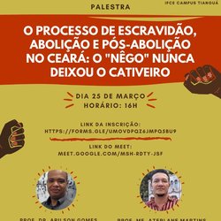 #11173 NEABI promove evento no dia 25