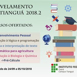 #11235 IFCE Tianguá oferta cursos de nivelamento