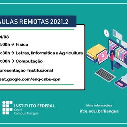 #11345 IFCE Tianguá promoverá recepção a novos alunos