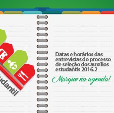 #1136 Assistência estudantil divulga novas datas e horários