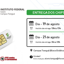 #11399 Estudantes devem receber chips nos dias 19 e 21 de agosto