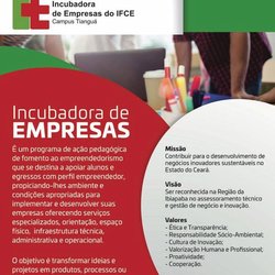 #11690 Campus de Tianguá inaugura incubadora