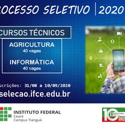 #11814 IFCE Tianguá lança edital com vagas para cursos técnicos