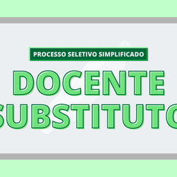 #11849 Divulgado novo cronograma para PSS de professor substituto