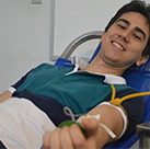 #12101 Estudantes realizam campanha de doação de sangue