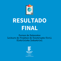 #12165 Divulgado resultado final para cursos de extensão