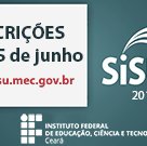 #15040 Canindé abre 135 vagas no Sisu 2018.2