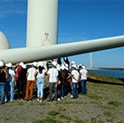 #15296 Alunos de Telecomunicações conhecem parque eólico