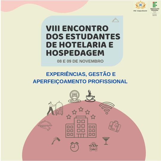#16172 VIII ENCONTRO DOS ESTUDANTES DE HOTELARIA E HOSPEDAGEM