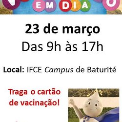 #16214 Assistência Estudantil de Baturité realiza campanha de vacinação