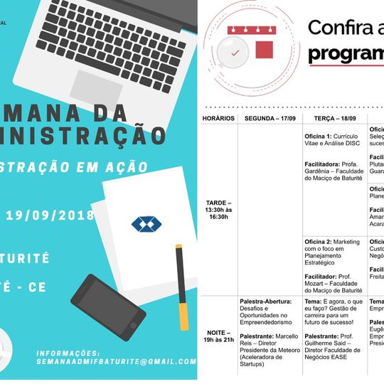 #16226 Baturité promove II Semana da Administração