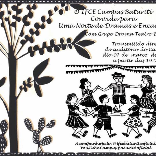 #16386 Campus Baturité promove espetáculo teatral por meio da internet