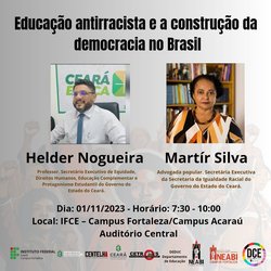 #16541 Evento abordará educação antirracista no mês da Consciência Negra