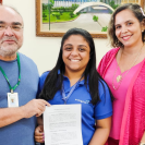 #17205 Campus de Acaraú recebe doação de aparelho ar condicionado de empresa parceira