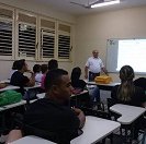 #17327 Alunos do curso de Pesca são recepcionados em Acaraú