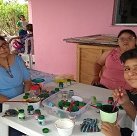 #17438 Crianças e idosos participam de oficina de pintura