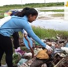 #17556 Time Enactus Acaraú realiza mutirão de limpeza em Curral Velho