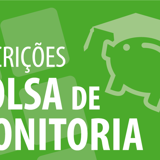 #1791 Novo edital de monitoria oferta mais uma vaga