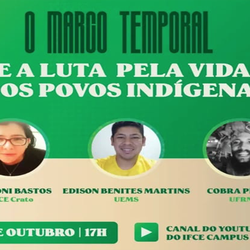 #17929 Campus de Aracati promove live sobre marco temporal