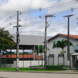 Fachada do campus