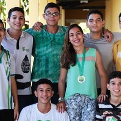 #18077 Estudantes comemoram resultado nos jogos SUB-19