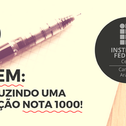 #18170 Projeto de extensão aborda redação para o ENEM