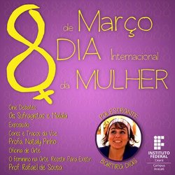 #18319 Oficina de arte e cine debates comemoram Dia da Mulher