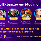 #1831 Live discute importância das artes para o bem-estar nesta quinta-feira (29)