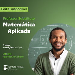 #18543 IFCE vai contratar professor de Matemática para campus de Aracati