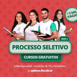 #18550 Aracati oferta vagas para cursos técnicos