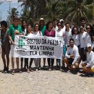 #18930 Camocim faz ação de educação ambiental na praia