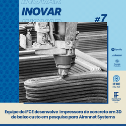 #19659 Inovar é sobre impressora de concreto em 3D de baixo custo