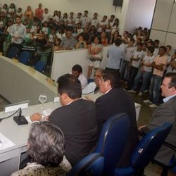 #20110 IFCE lança pedra fundamental em Maranguape