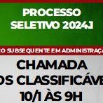 #2296 Cedro convoca classificáveis para Técnico em Administração em EAD