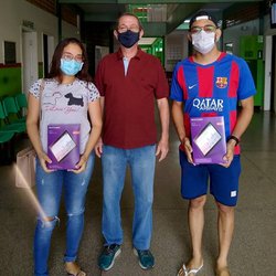 #2399 Cedro entrega 3º lote dos tablets