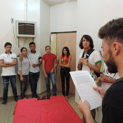 #2409 Eleitos do grêmio e centro acadêmico tomam posse 