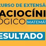 #2421 Resultado final de vagas para o curso de Raciocínio Lógico em Cedro