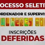 #2460 Programa Mulheres Mil divulga inscrições deferidas em Cedro