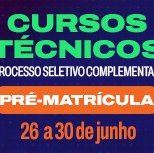 #2494 Divulgado o cronograma do Processo Seletivo Complementar 2023.2