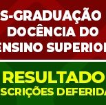 #2550 Sai lista de inscrições deferidas de Especialização em Cedro
