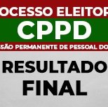 #2577 Resultado final da eleição da CPPD em Cedro