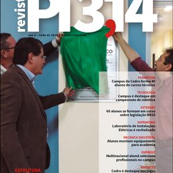 #2702 Cedro divulga nova edição da revista Pi 3,14