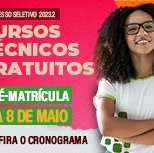 #2774 Divulgado cronograma do processo seletivo dos cursos técnicos 2023.2