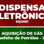 #2786 Aberta dispensa eletrônica para Central de Compras Cariri